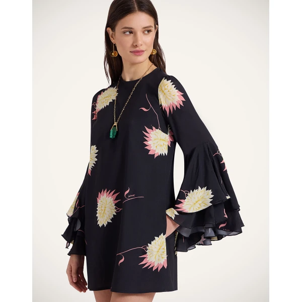 La Double J Friday Dress in Derby Black, view 4