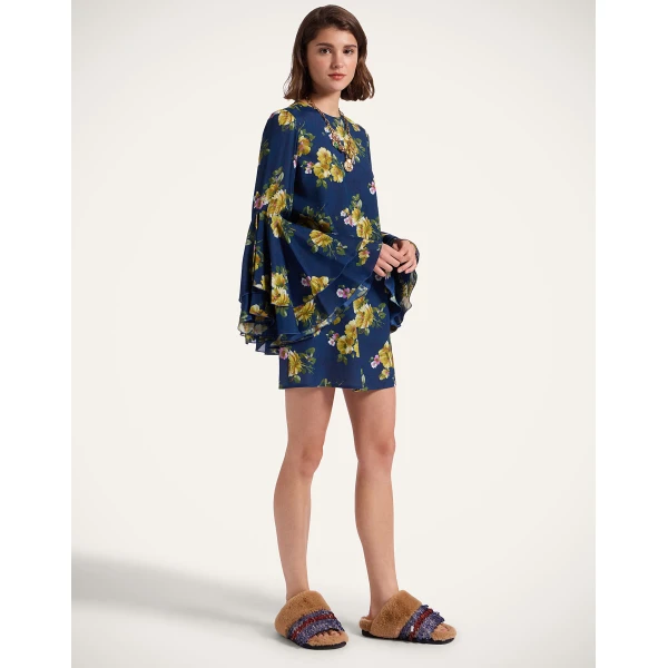 La Double J Friday Dress in Riptide Midnight Blue, view 2