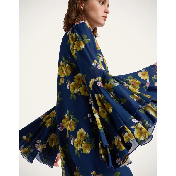 La Double J Friday Dress in Riptide Midnight Blue, view 4