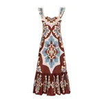 La Double J Gingerbread Dress in Palazzo Placée Chocolate