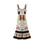 La Double J Gingerbread Dress in Plaza Placée Ivory