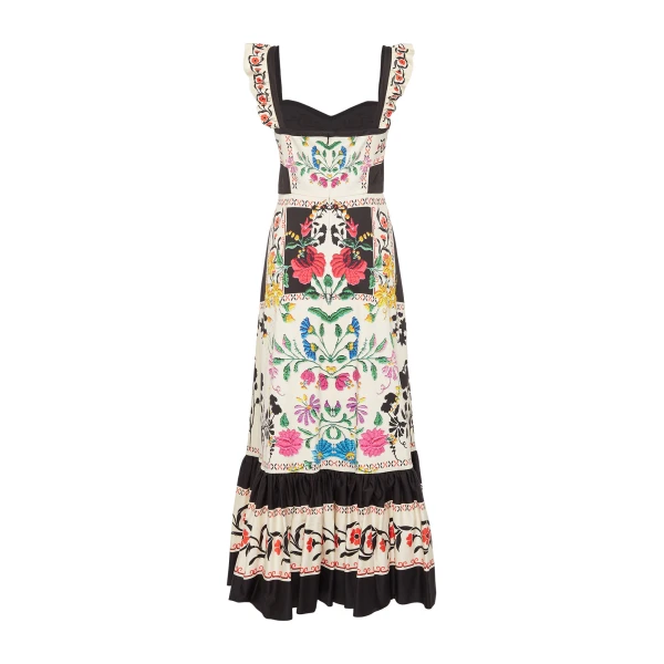 La Double J Gingerbread Dress in Plaza Placée Ivory, view 6