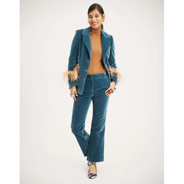 La Double J Keaton Jacket in Light Blue, view 4