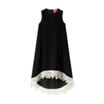 La DoubleJ La Scala High Dress in Solid Black - Dresses - Milanese Maximalist Fashion at Luxury Shoes La Double J La Scala High Dress in Solid Black