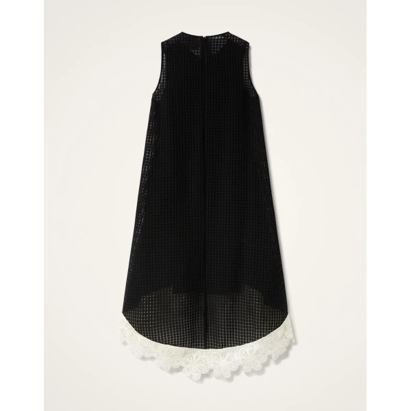 La Double J La Scala High Dress in Solid Black, view 6