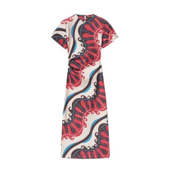 La Double J Lela Dress in Pacific Ivory