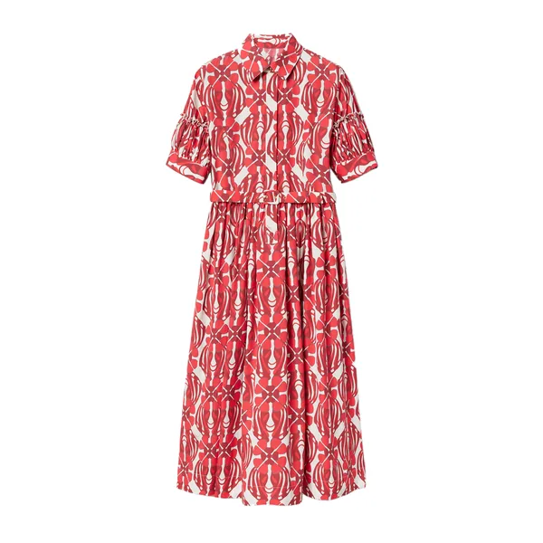 La Double J Libertine Dress in Clover Red