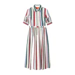 La Double J Libertine Dress in Stripes Multicolor