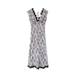 La Double J Luna Dress in Mini Tropicana Mauve