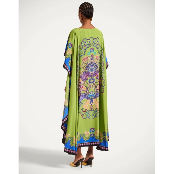 La Double J Magic Dress in Cornucopia Placée Green, view 3