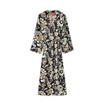 La Double J Midnight Dress in Selva Blue