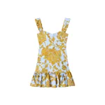La Double J Mini Gingerbread Dress in Tangle Light Blue