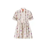 La Double J Mini Libertine Dress in Mini Iris Ivory
