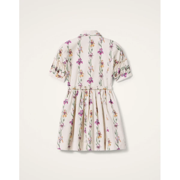 La Double J Mini Libertine Dress in Mini Iris Ivory, view 6