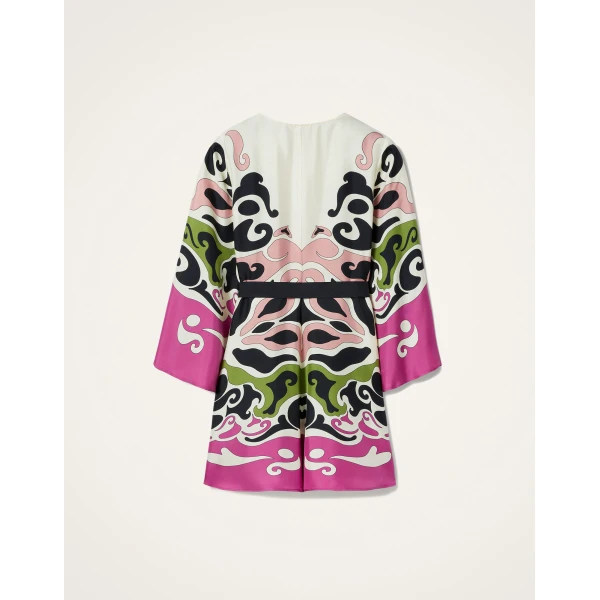 La Double J Mini Magnifico Dress in Phoenix Placée Pink, view 6