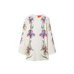 La Double J Mini Supremes Swing Dress in Iris Placée Ivory