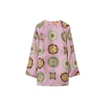 La Double J Mini Supremes Swing Dress in Nucleus Dusty Pink