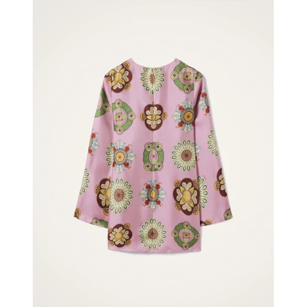 La Double J Mini Supremes Swing Dress in Nucleus Dusty Pink, view 6