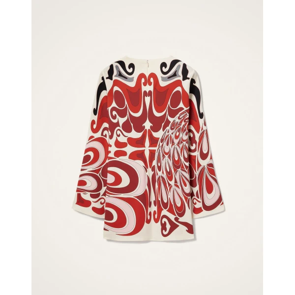 La Double J Mini Supremes Swing Dress in Phoenix Placée Ivory, view 6