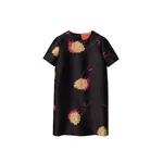 La Double J Mini Swing Dress in Derby Black