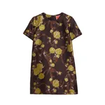 La Double J Mini Swing Dress in Devon Brown