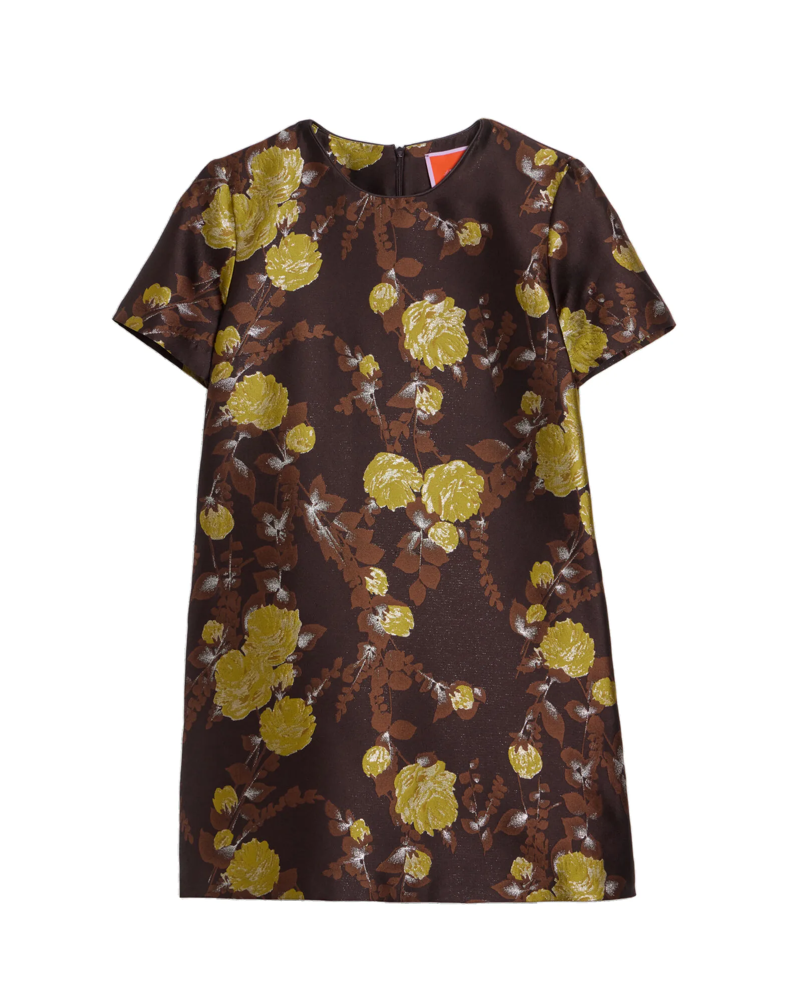 La DoubleJ Mini Swing Dress in Devon Brown - Dresses - Milanese Maximalist Fashion at Luxury Shoes La Double J Mini Swing Dress in Devon Brown