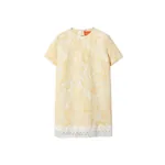 La Double J Mini Swing Dress in Iris Yellow