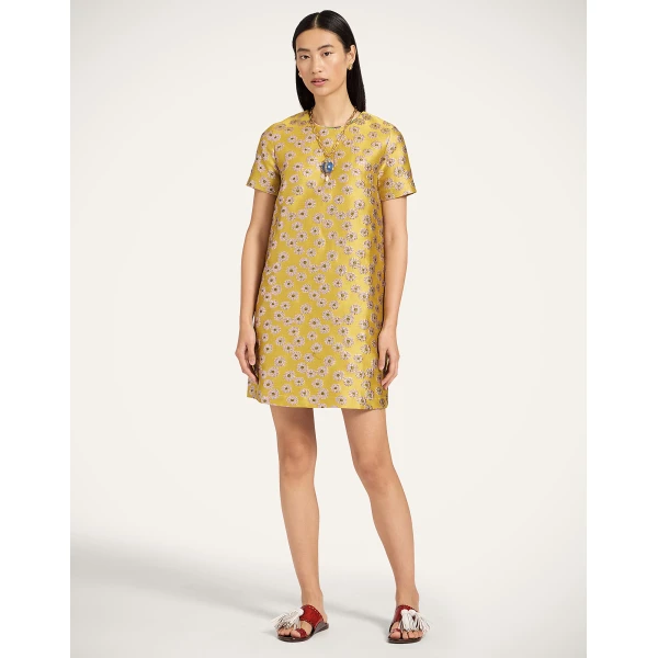 La Double J Mini Swing Dress in Margarita, view 2