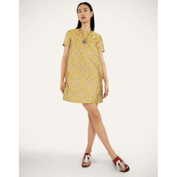 La Double J Mini Swing Dress in Margarita, view 4