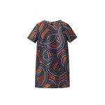 La Double J Mini Swing Dress in Montecarlo Blue