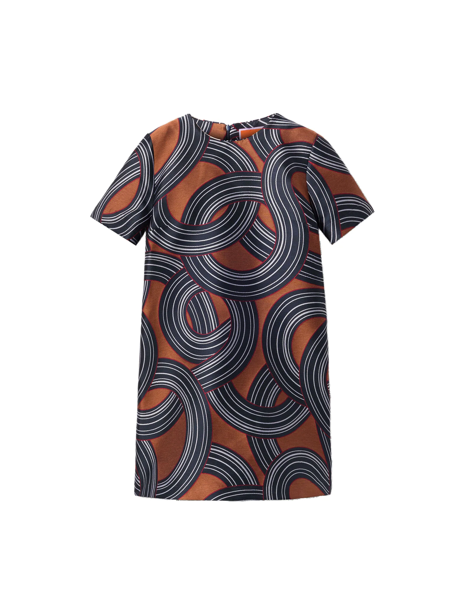 La DoubleJ Mini Swing Dress in Montecarlo Blue - Dresses - Milanese Maximalist Fashion at Luxury Shoes La Double J Mini Swing Dress in Montecarlo Blue