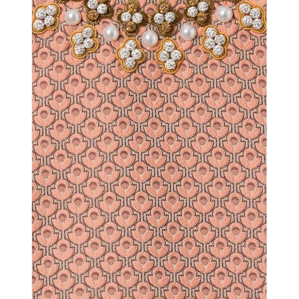 La Double J Mini Swing Dress in Tulip Pale Pink, view 6