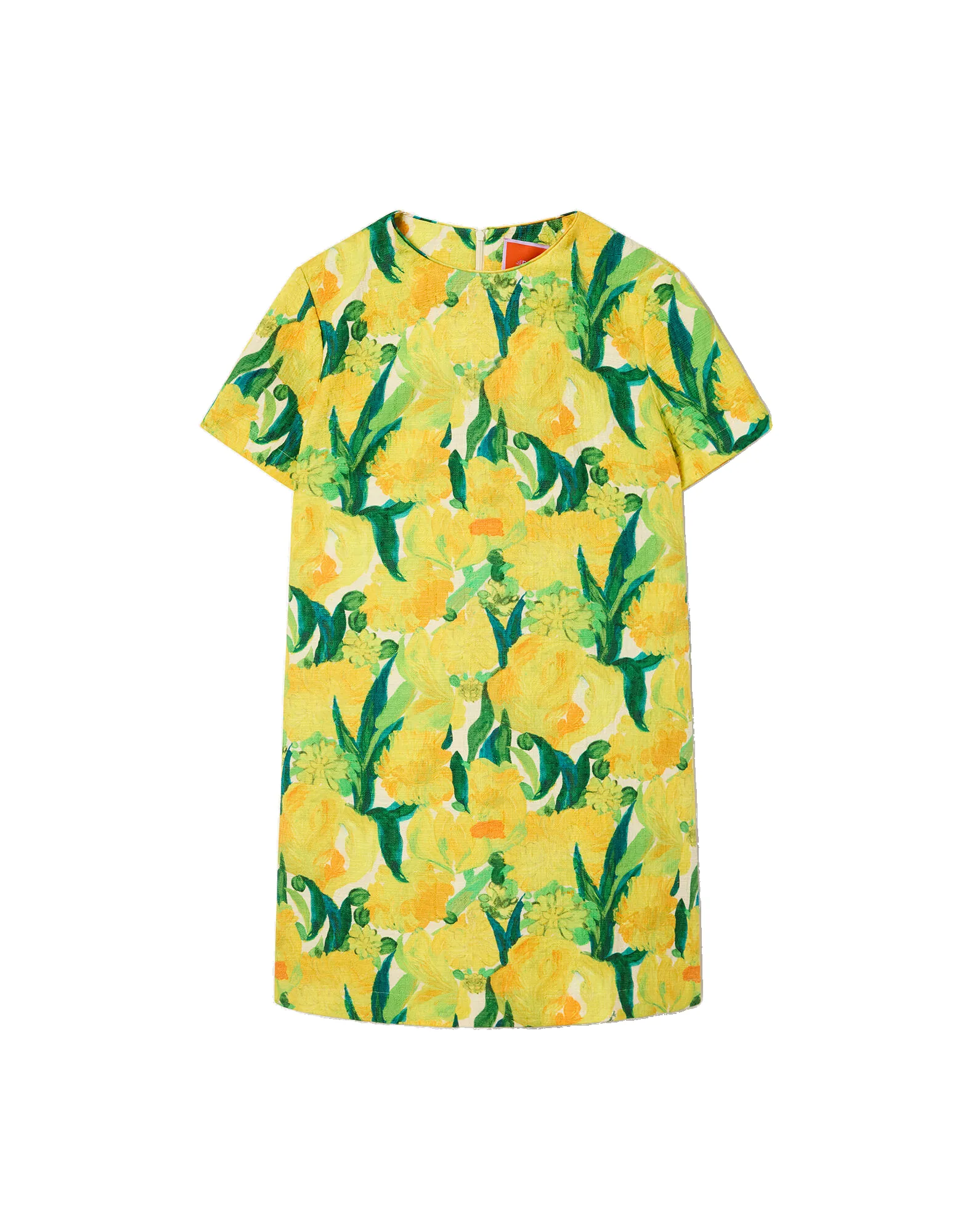 La DoubleJ Mini Swing Dress in Zesty Yellow - Dresses - Milanese Maximalist Fashion at Luxury Shoes La Double J Mini Swing Dress in Zesty Yellow