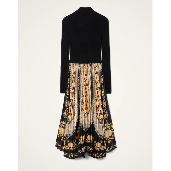 La Double J Moondance Knit Dress in Regalia Gold, view 6