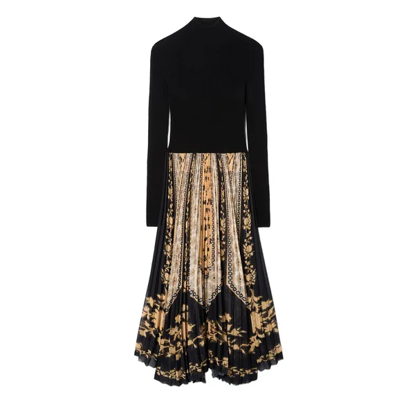La Double J Moondance Knit Dress in Regalia Gold