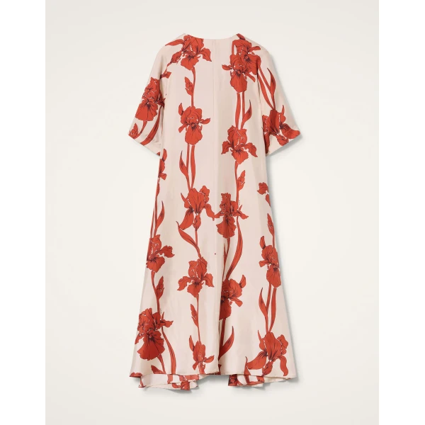 La Double J Muumuu Dress in Iris Dark Orange, view 5