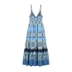 La Double J Nymph Dress in Cocoon Placée Blue
