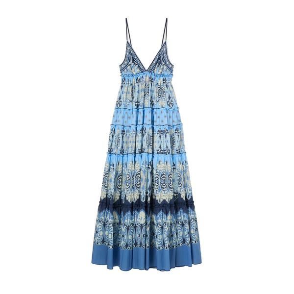 La Double J Nymph Dress in Cocoon Placée Blue