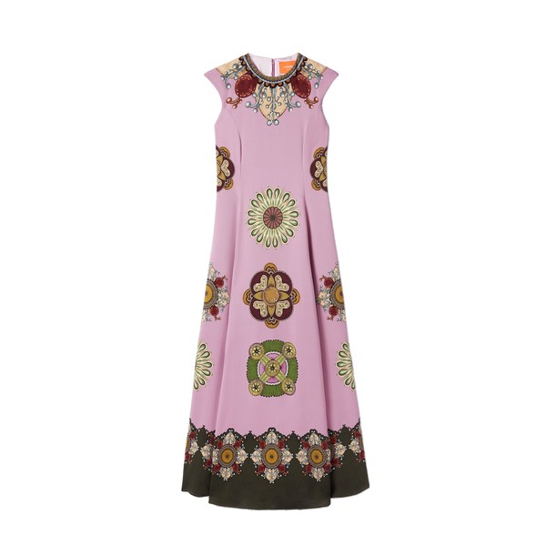 La Double J Park Ave Dress in Nucleus Placée Dusty Pink