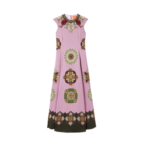 La Double J Park Ave Dress in Nucleus Placée Dusty Pink