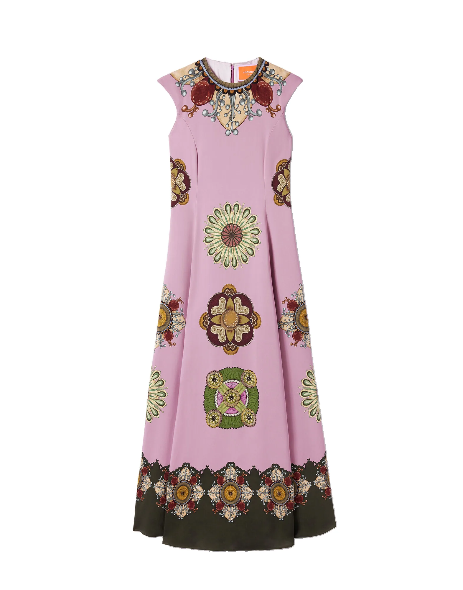 La DoubleJ Park Ave Dress in Nucleus Placée Dusty Pink - Dresses - Milanese Maximalist Fashion at Luxury Shoes La Double J Park Ave Dress in Nucleus Placée Dusty Pink