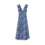 La DoubleJ Penelope Dress in Riptide Light Blue - Dresses - Milanese Maximalist Fashion at Luxury Shoes La Double J Penelope Dress in Riptide Light Blue