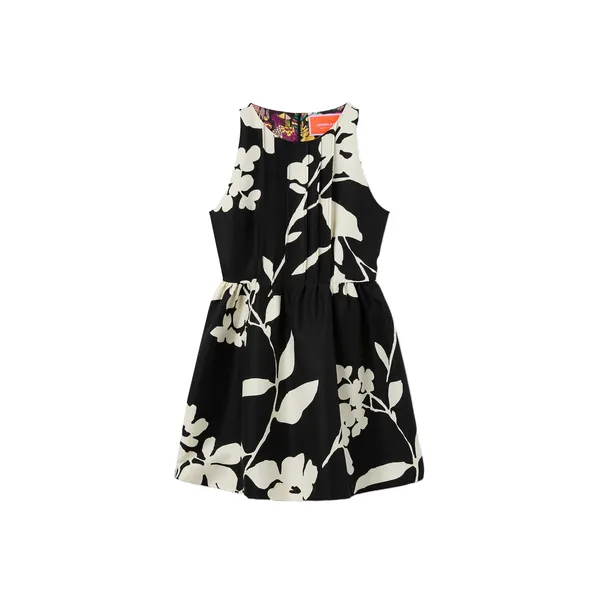 La Double J Pirouette Mini Dress in Winter Jasmine