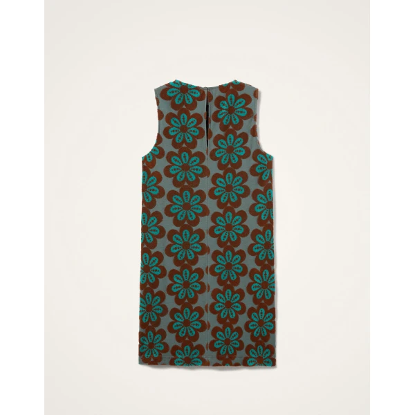 La Double J Racer Mini Dress in Caper Rust, view 6