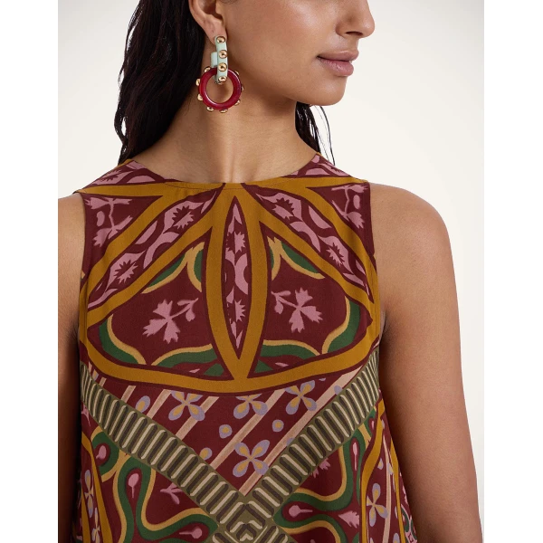 La Double J Salome Dress in Eclipse Placée Yellow, view 6