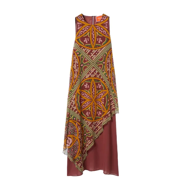La Double J Salome Dress in Eclipse Placée Yellow