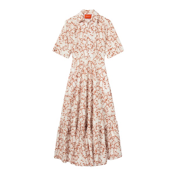 La Double J San Pietro Dress in Fern White