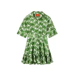 La Double J San Pietro Mini Dress in Tropicana White