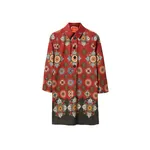 La Double J Short Artemis Dress in Nucleus Placée Rust