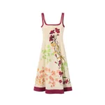 La DoubleJ Sophia Dress in Corsage Placée Ivory - Dresses - Milanese Maximalist Fashion at Luxury Shoes La Double J Sophia Dress in Corsage Placée Ivory